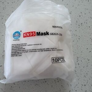 White KN95 Face Masks 10 Pack